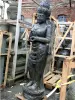 Product image 3 of the product “Standing Dewi Sri, cast stone, 153cm height, , Antique Finish ”